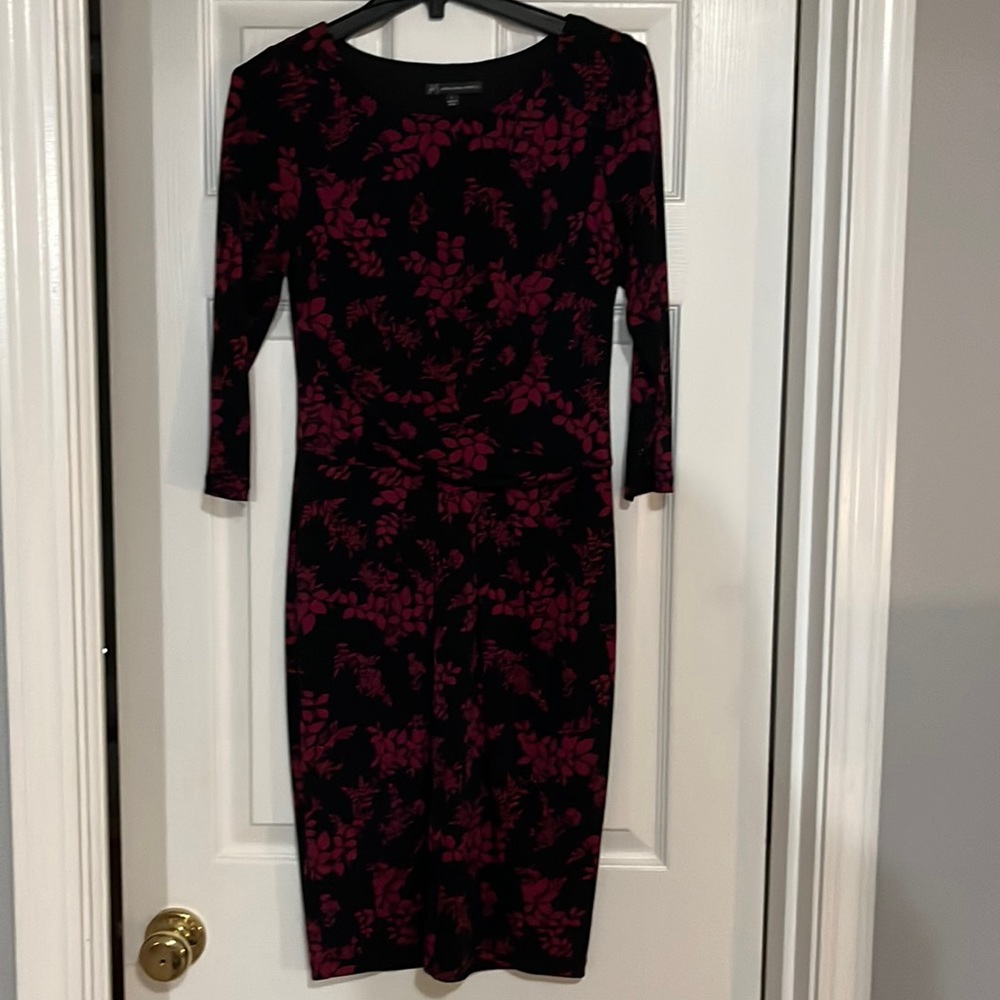 Adrienna Papell Knee-Length 3/4 Sleeve Dress